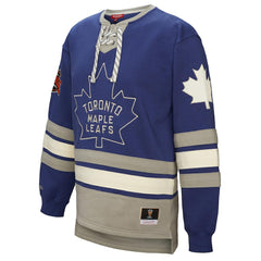 Toronto Maple Leafs Mitchell & Ness Women's Heritage Lace-Up Pullover Sweatshirt