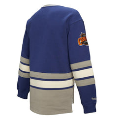 Toronto Maple Leafs Mitchell & Ness Women's Heritage Lace-Up Pullover Sweatshirt