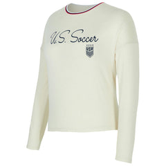 USWNT Concepts Sport Women's Kaki Hacci Knit Pullover Sweatshirt / Soccer Outlet