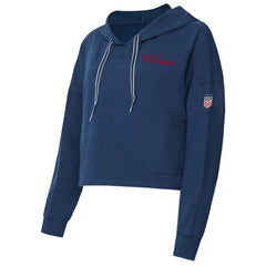USWNT Concepts Sport Women's Elevation Tri-Blend Long Sleeve Pullover Hoodie / Soccer Discount