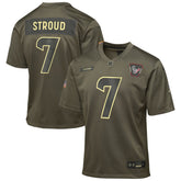 NFL Houston Texans C.J. Stroud Youth 2025 Salute to Service Game Jersey