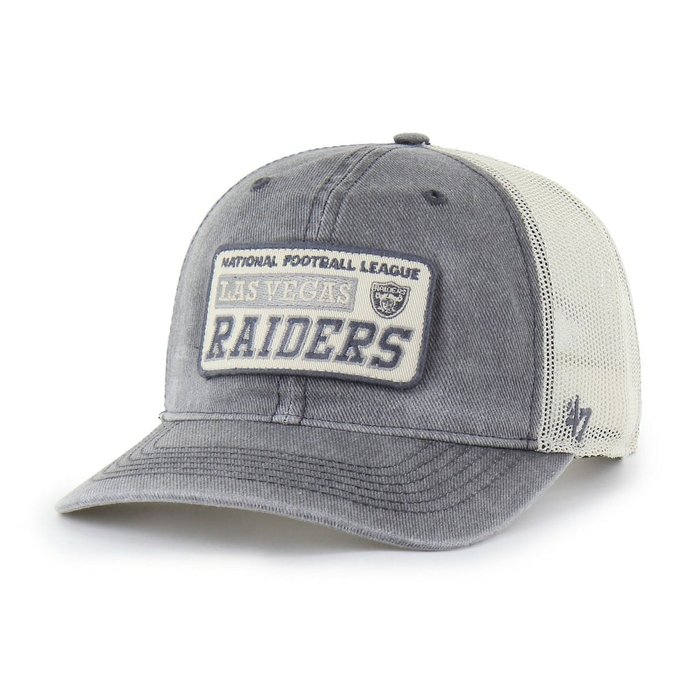 NFL Las Vegas Raiders '47 Canteen Relaxed Trucker Adjustable Hat