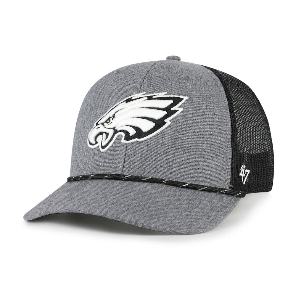 NFL Philadelphia Eagles '47 Carbon Rope Trucker Adjustable Hat