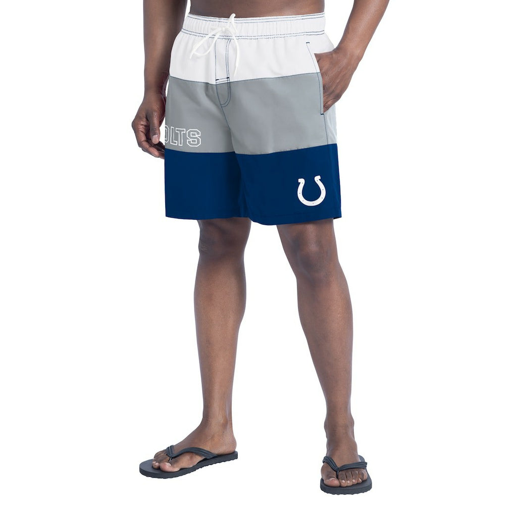 NFL Indianapolis Colts G-III Sports by Carl Banks Sunrise Volley Swim Shorts
