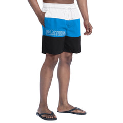 NFL Carolina Panthers G-III Sports by Carl Banks Sunrise Volley Swim Shorts