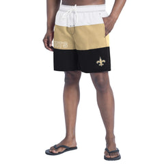 NFL New Orleans Saints G-III Sports by Carl Banks Sunrise Volley Swim Shorts