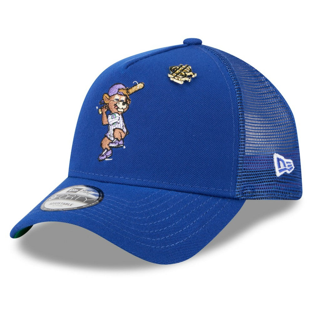 Chicago Cubs 2025 Big League Chew A-Frame 9FORTY Adjustable Trucker Hat - Royal | New Era