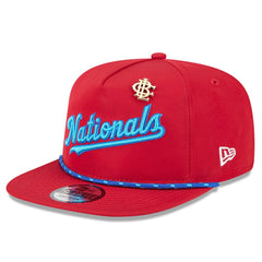 Washington Nationals 2025 Big League Chew Golfer Snapback Hat - Red | New Era