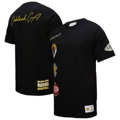 Golden State Warriors Black Out Collection Vintage Premium T-Shirt sale - Black for sale