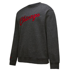 Chicago Bulls Hardwood Classics Blackout Collection Snow Washed Pullover Sweatshirt - Black online