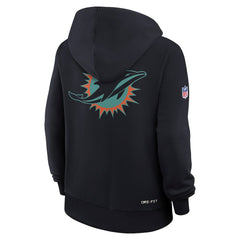 NFL Miami Dolphins Women's 2025 Rivalries Collection Standard Issue Sideline Dri-FIT Hoodie