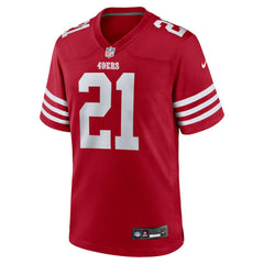 NFL San Francisco 49ers Deion Sanders Team Retired Player Game Jersey
