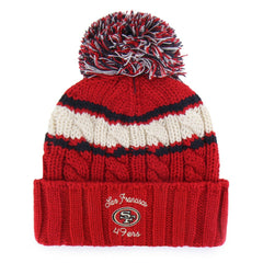 NFL San Francisco 49ers '47 Women's Emma Cuffed Knit Hat with Pom