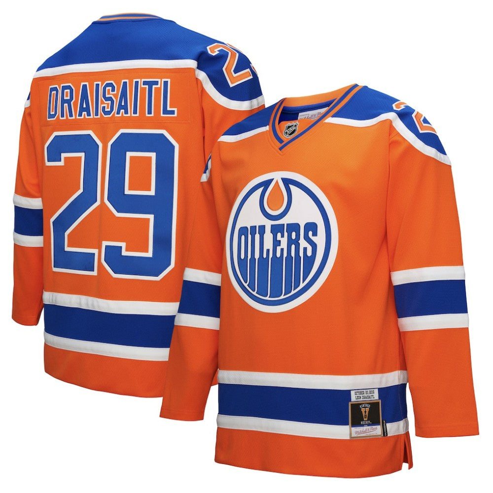 Leon Draisaitl Edmonton Oilers Mitchell & Ness Power Play Jersey