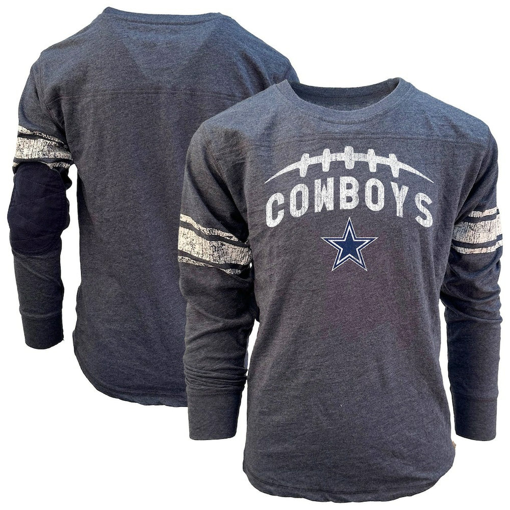 NFL Dallas Cowboys Wes & Willy Youth Football Long Sleeve T-Shirt