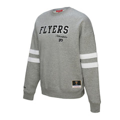 Philadelphia Flyers Mitchell & Ness Women's Logo Lightweight Pullover Sweatshirt