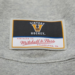 Philadelphia Flyers Mitchell & Ness Women's Logo Lightweight Pullover Sweatshirt