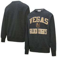 Vegas Golden Knights Mitchell & Ness Playoff Win Fleece Pullover Sweatshirt