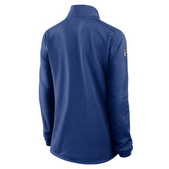 Vancouver Canucks Fanatics Women's Authentic Pro Rink Quarter-Zip Pullover