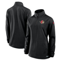 Ottawa Senators Fanatics Women's Authentic Pro Rink Quarter-Zip Pullover