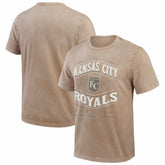 Kansas City Royals Darius Rucker Collection Sun Faded T-Shirt - Tan