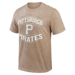 Pittsburgh Pirates Darius Rucker Collection Sun Faded T-Shirt - Tan