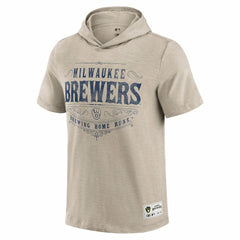 Milwaukee Brewers Darius Rucker Collection Hooded T-Shirt - Tan