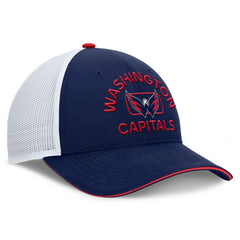 Washington Capitals Fanatics Authentic Pro Rink Adjustable Trucker Hat