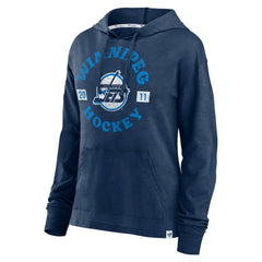 Winnipeg Jets Fanatics Women's Faded Pullover Hoodie