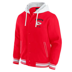NFL Kansas City Chiefs Darius Rucker Collection Full-Snap Hoodie Jacket