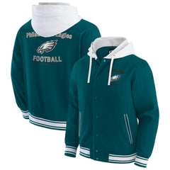NFL Philadelphia Eagles Darius Rucker Collection Full-Snap Hoodie Jacket