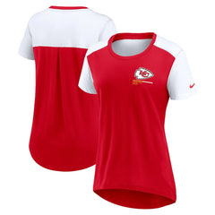 NFL Kansas City Chiefs Women's Preferred Yoga Inspired Fashion Top
