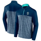 Seattle Kraken Fanatics Iconic Defender Quarter-Zip Jacket