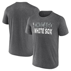 Chicago White Sox Fundamentals Shoot For The Sky T-Shirt - Heather Charcoal