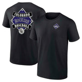 Colorado Rockies Field Play T-Shirt - Black