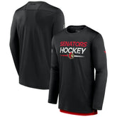 Ottawa Senators Fanatics Authentic Pro Tech Long Sleeve T-Shirt