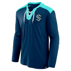 Seattle Kraken Fanatics Iconic Exclusive Long Sleeve T-Shirt