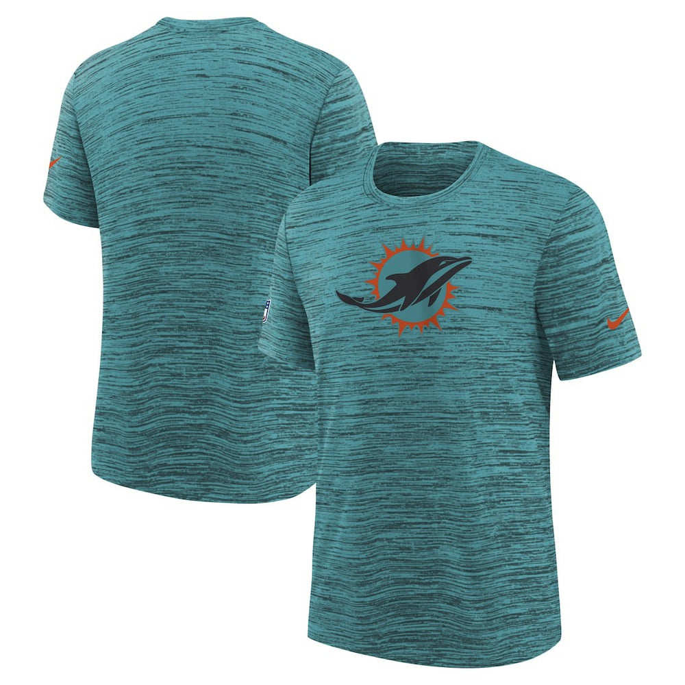 NFL Miami Dolphins Youth 2025 Rivalries Collection Sideline Velocity Dri-FIT T-Shirt