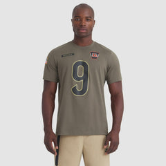 NFL Cincinnati Bengals Joe Burrow 2025 Salute to Service Name & Number T-Shirt