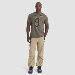 NFL Cincinnati Bengals Joe Burrow 2025 Salute to Service Name & Number T-Shirt