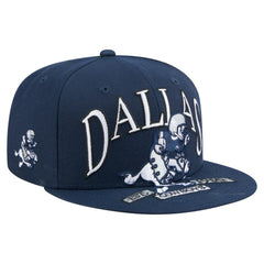 NFL Dallas Cowboys Throwback Oversized 59FIFTY Fitted Hat