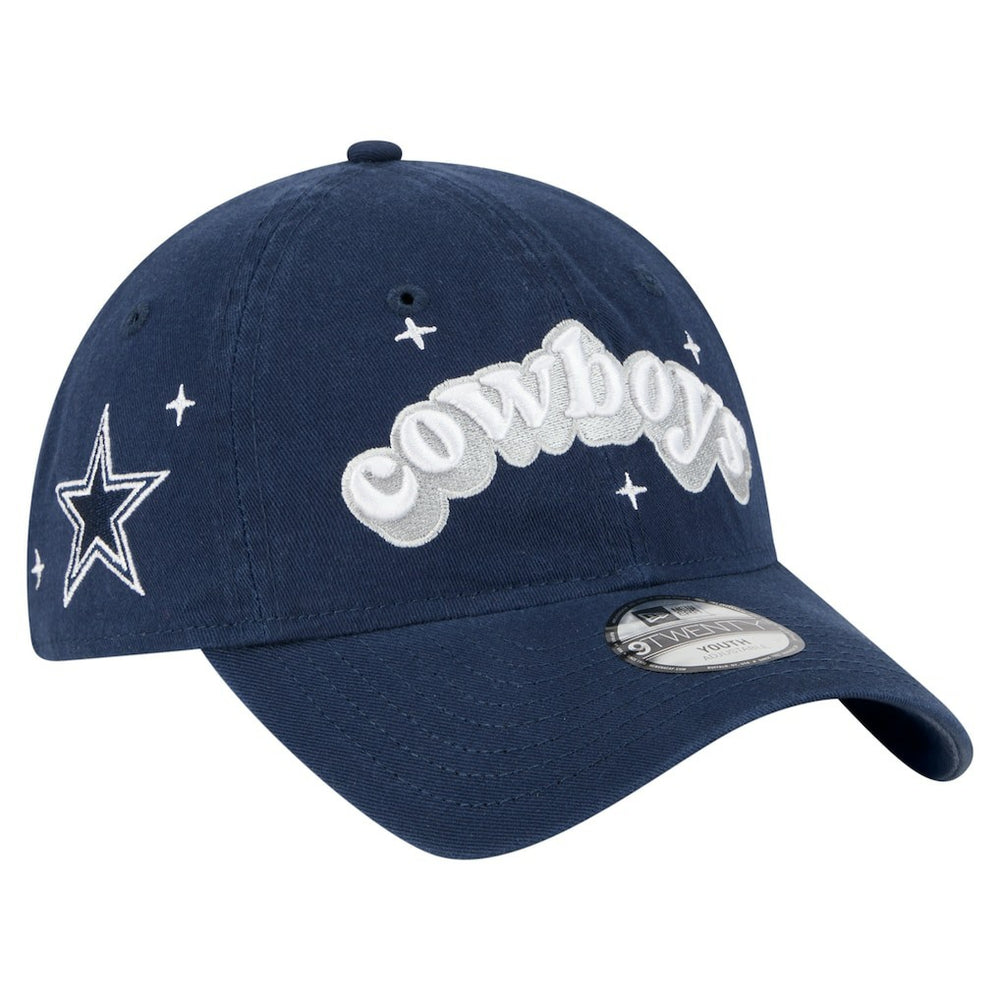 NFL Dallas Cowboys Girls Youth Cheer 9TWENTY Adjustable Hat