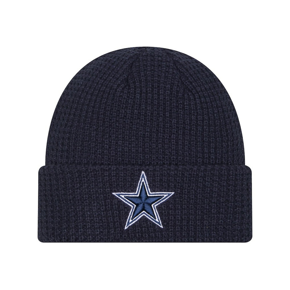 NFL Dallas Cowboys Youth Waffle Cuffed Knit Hat