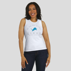 NFL Detroit Lions WEAR by Erin Andrews Women's Ribbed Graphic Tank Top