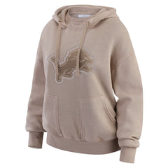NFL Detroit Lions WEAR by Erin Andrews Women's Washed Pullover Crewdie