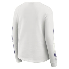 NFL Baltimore Ravens WEAR by Erin Andrews Women's Graphic Waffle Long-Sleeve T-Shirt