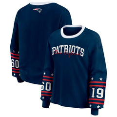 NFL New England Patriots WEAR by Erin Andrews Women's Sport Long-Sleeve T-Shirt