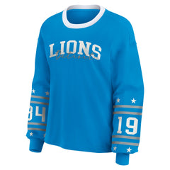 NFL Detroit Lions WEAR by Erin Andrews Women's Sport Long-Sleeve T-Shirt