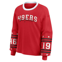 NFL San Francisco 49ers WEAR by Erin Andrews Women's Sport Long-Sleeve T-Shirt