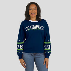NFL Seattle Seahawks WEAR by Erin Andrews Women's Sport Long-Sleeve T-Shirt